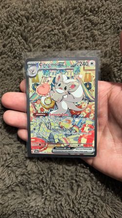 Pokémon card - cinccino ex - chaos rising set mint condition