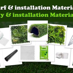 Artificial Grass And Ivy