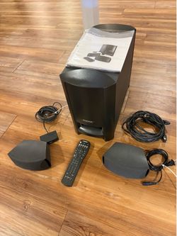 Bose cinemate 2.1 theatre system sounds amazing with remote