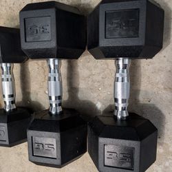 35lb Dumbbell Set
