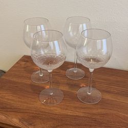 Wine Glasses (count of 4)