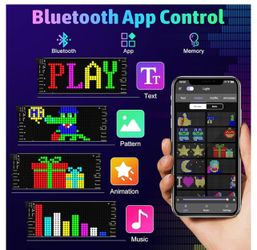 Car Led Sign With App Control Customizable