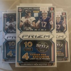 2021 Panini Prizm NFL Football Hanger Box New Factory Sealed
