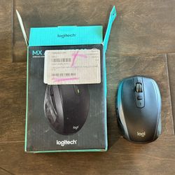 Logitech MX Anywhere 2S Wireless Bluetooth Compact Performance Mouse Black