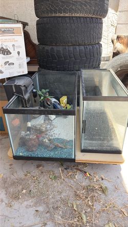 Fish tanks for sale different prices I have about eight of them