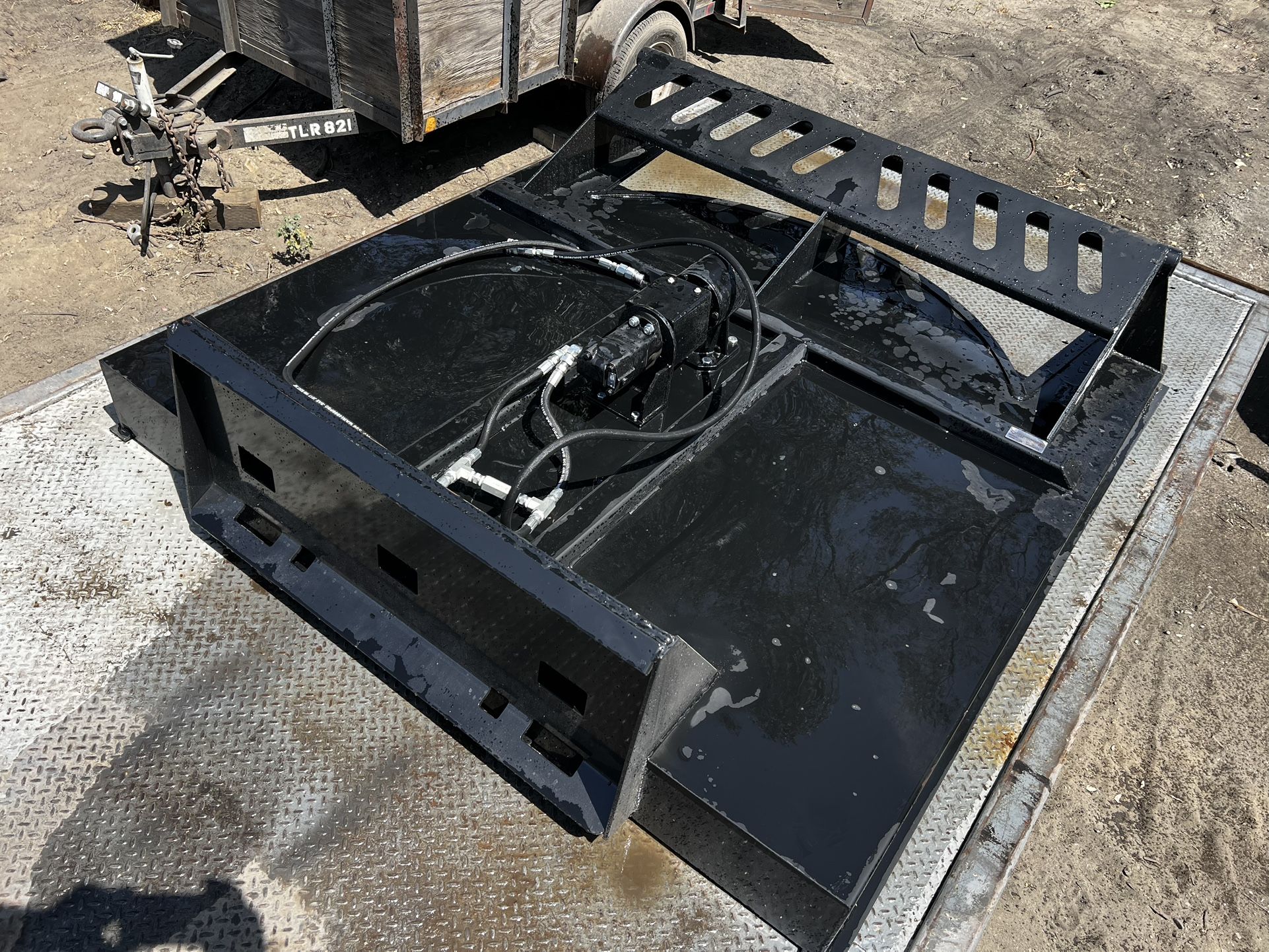 Skid Steer Mower Brush Cutter Attachment Bobcat Mower
