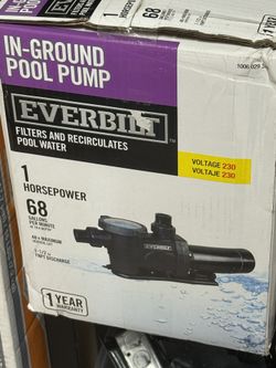 In Ground Pool Pump