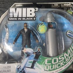 Men In Black 3 Agent J Neuralizer Cosmic Quick Shift 4" Deluxe Figure 2012 Jakks
