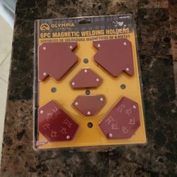6 PC MAGNETIC WELDING  HOLDERS