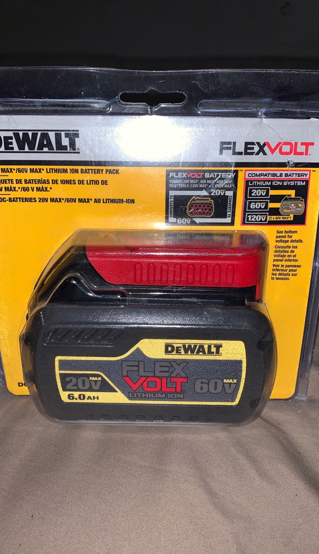 DeWalt battery brand new