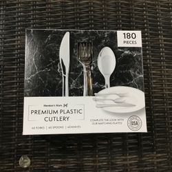Plastic Cutlery 180ct