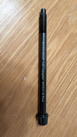 Kickr Snap Thru axle 142 adapter M12x1.0 Fine