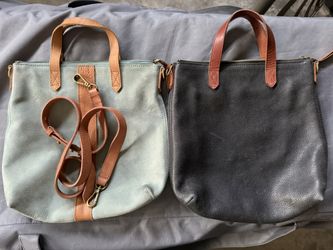 Women's Designer Tote Bag Lot Of 3 Purse Armani Exchange & Madewell