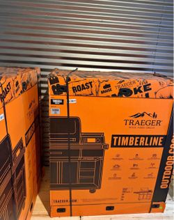 TRAEGER TIMBERLINE Wood Pellet Grill - Brand new in box. Premium Smart Smoker