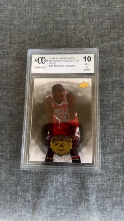 🐐🏀🔥2009-10’ upper deck Michael Jordan legacy collection🐐🏀🔥