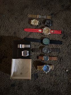 Mixed Lot of 7 Watches Various Styles