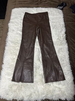 Abercrombie kids girls Faux Leather Pants