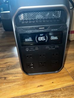 EcoFlow DELTA 3 Plus 1024Wh 1800W Portable Power Station LFP Battery Refurbished