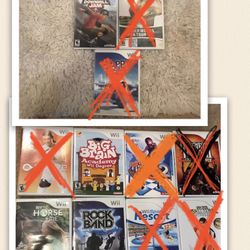 Wii Nintendo Video Games