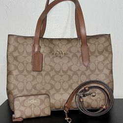 Authentic Coach Hand Tote Bag