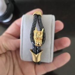 Dragon Leather Bracelet 
