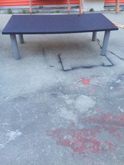 Black table