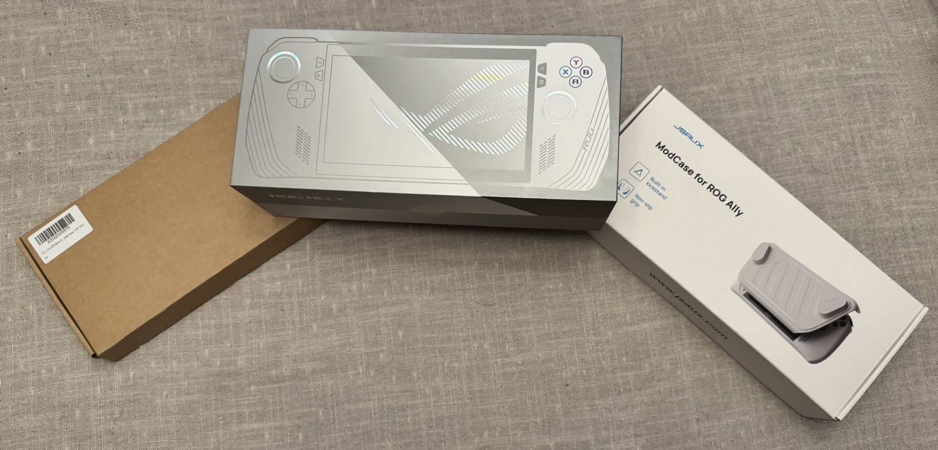 ROG Ally w/74Wh Battery, JSAUX Heatsink & BNIB MODCase, Z1E, 1TB SSD