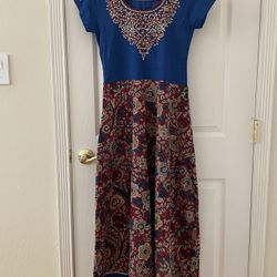 Indian kalamkari Gown
