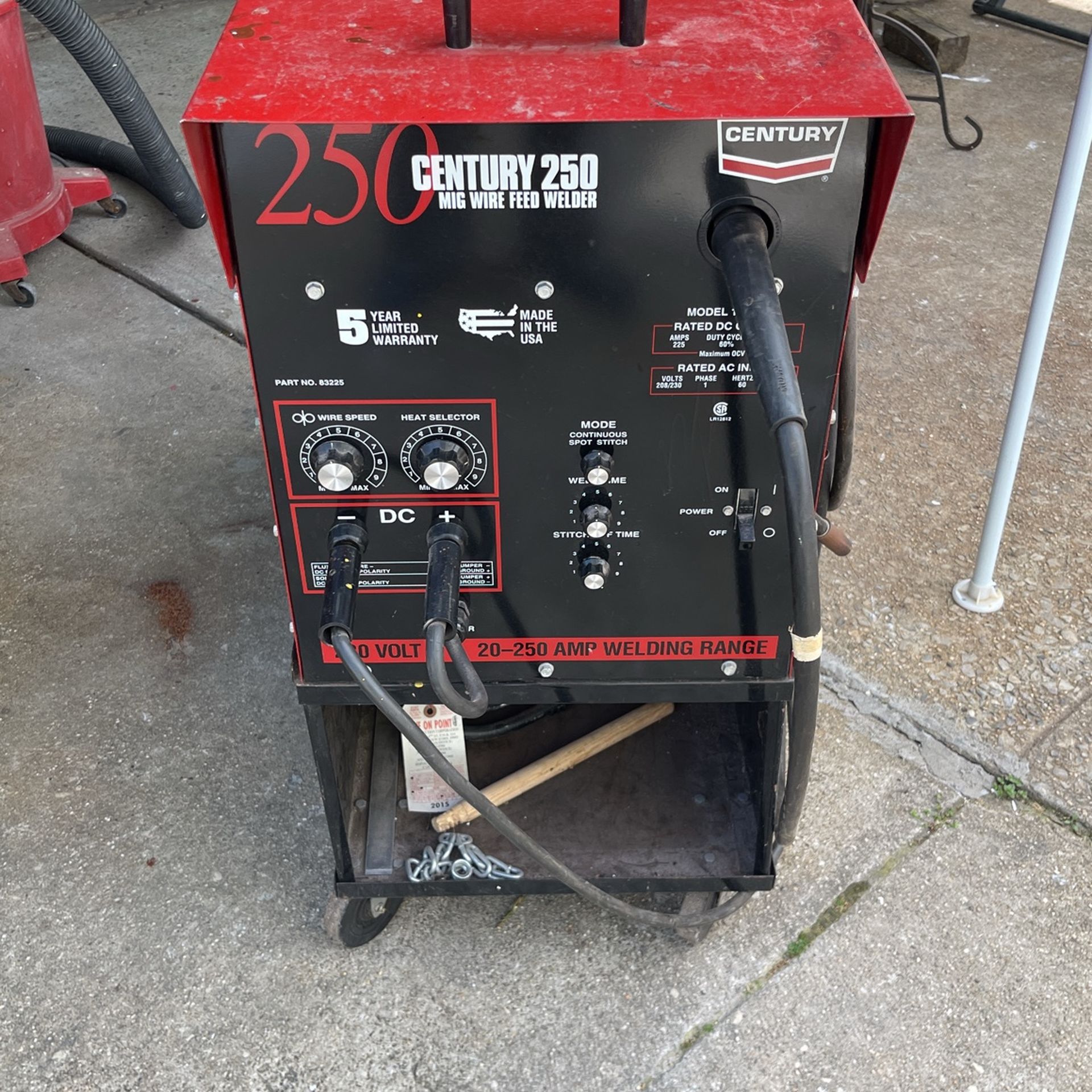 Century 250 MiG Welder