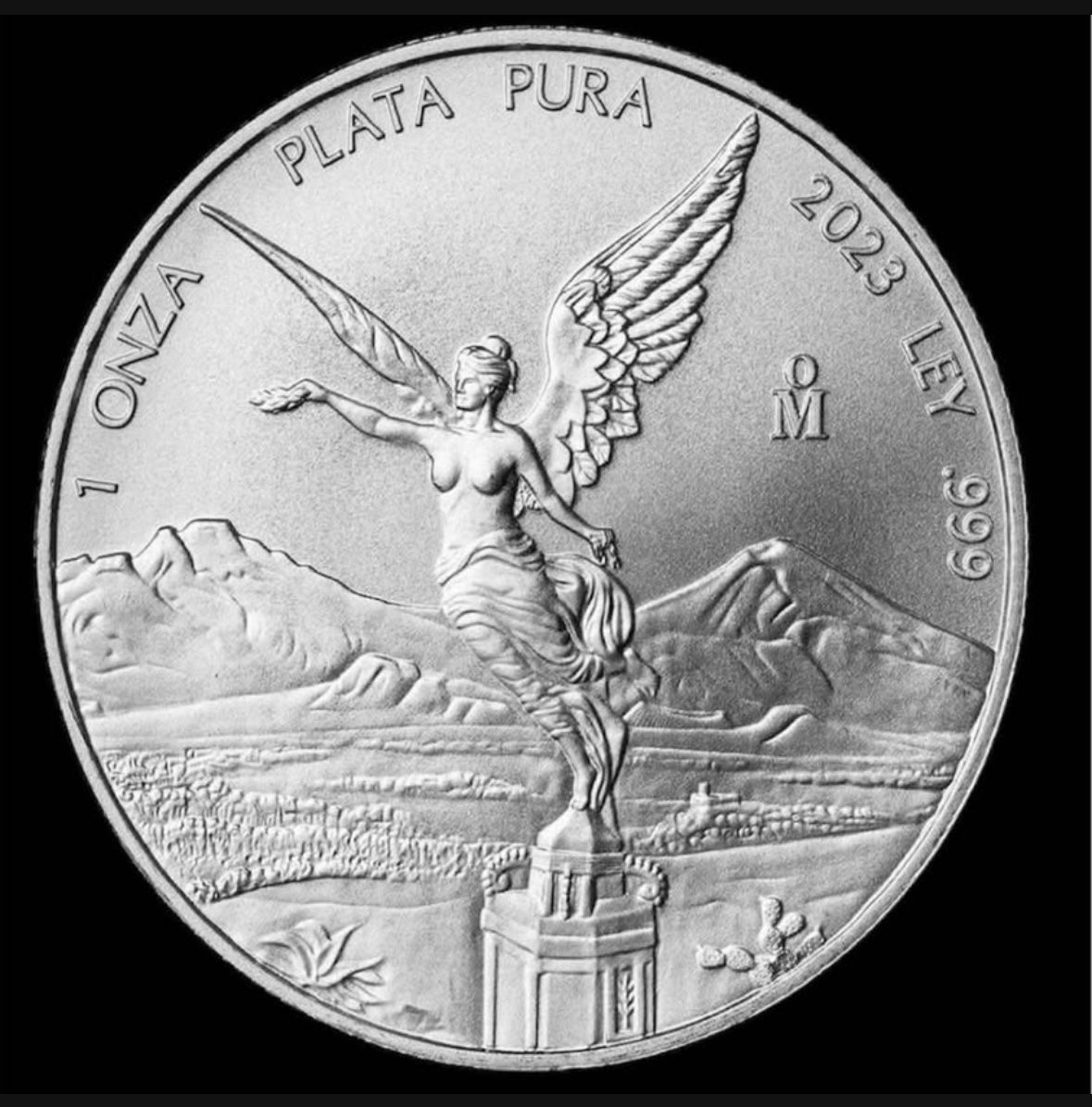 1 Onza 2023 Mexico Silver Coin. Ag. 999.9.
