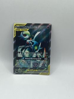 Non TCG Pokemon Mega Gardevoir & Mega Gallade Gx Fan Art Card