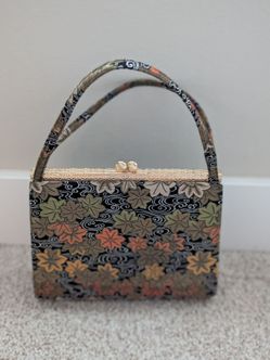 Vintage tapestry collectible purse