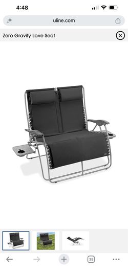Uline double zero gravity chair