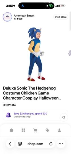 Sonic costume