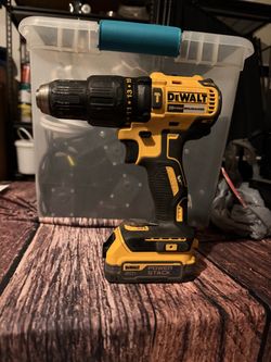 DeWalt 20V Max Brushless Drill with PowerStack Battery