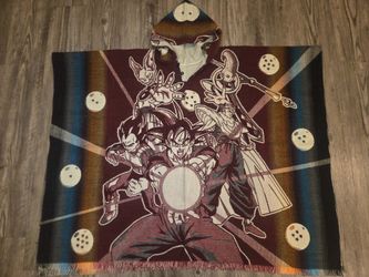Dragon Ball Poncho ,Anime ,Dragon Ball,Demon Slayer,Pokémon ,Attack On Titan,toys ,trading Cards,Jijetsu Kaisen,,my Heroe Academia,retro,Naruto 