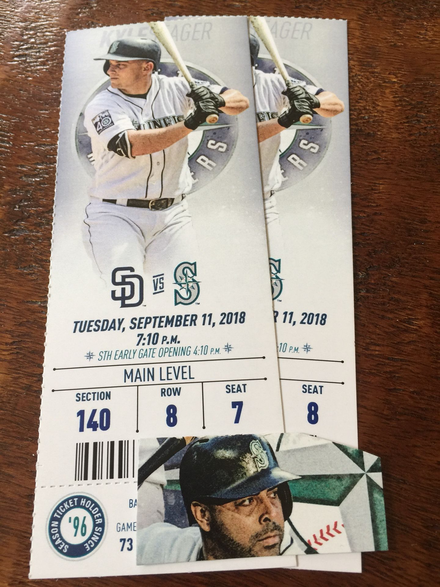 Mariners Ticket Information