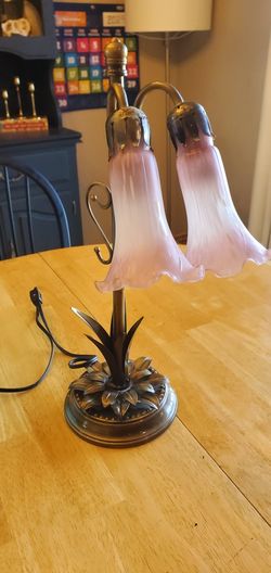 Vintage Tulip Lamp
