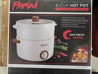 Parini 6-Cup Electric Non-Stick Hot Pot