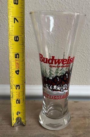 Vintage Budweiser Bud Clydesdale Horse Glass just $5 xox