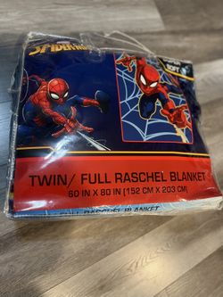 Spider-Man Twin Blanket 60in X 80in 
