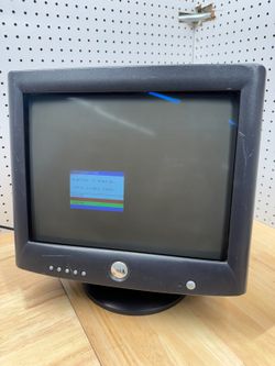 Dell M782 17" CRT Monitor VGA 1600x1200 - Retro Gaming - Powers On