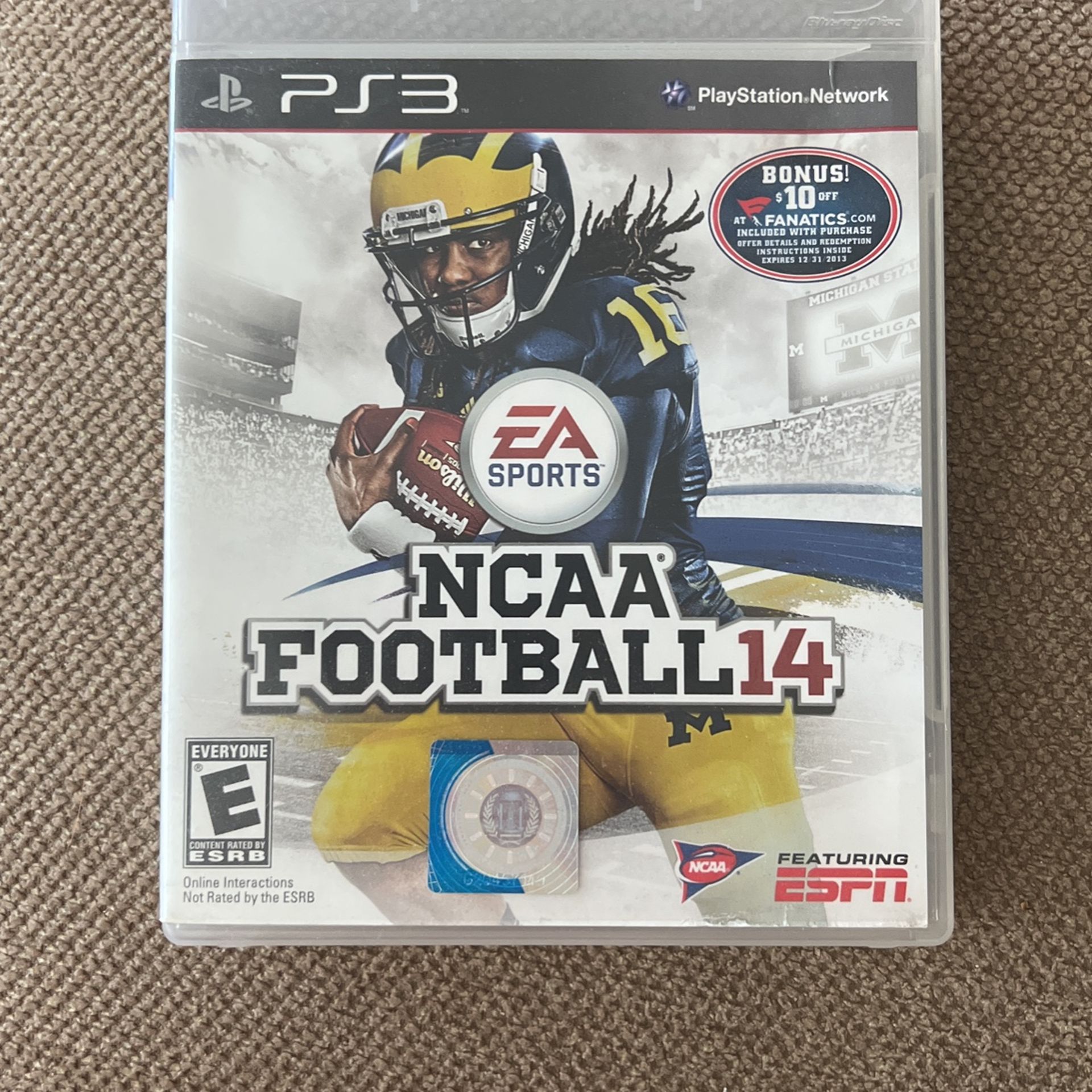 NCAA FOOTBALL ‘14 PS3 *WORKING* for Sale in Sacramento, CA OfferUp