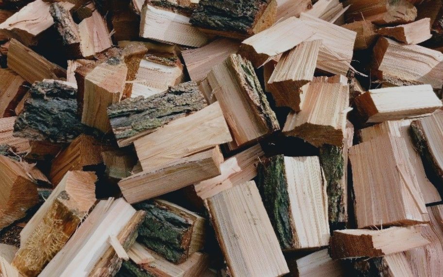 Firewood. Seasoned Under Cover. Split And Stacked. Free Delivery