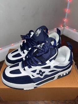 Louis Vuitton LV Skate Sneakers Navy Blue White