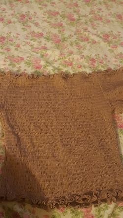Off the shoulder shirt