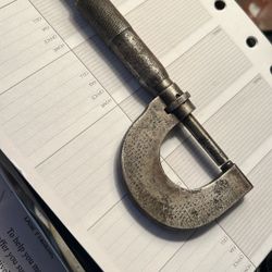German Precision Micrometer- Goes to 1 Inch