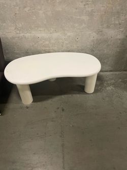 White center table