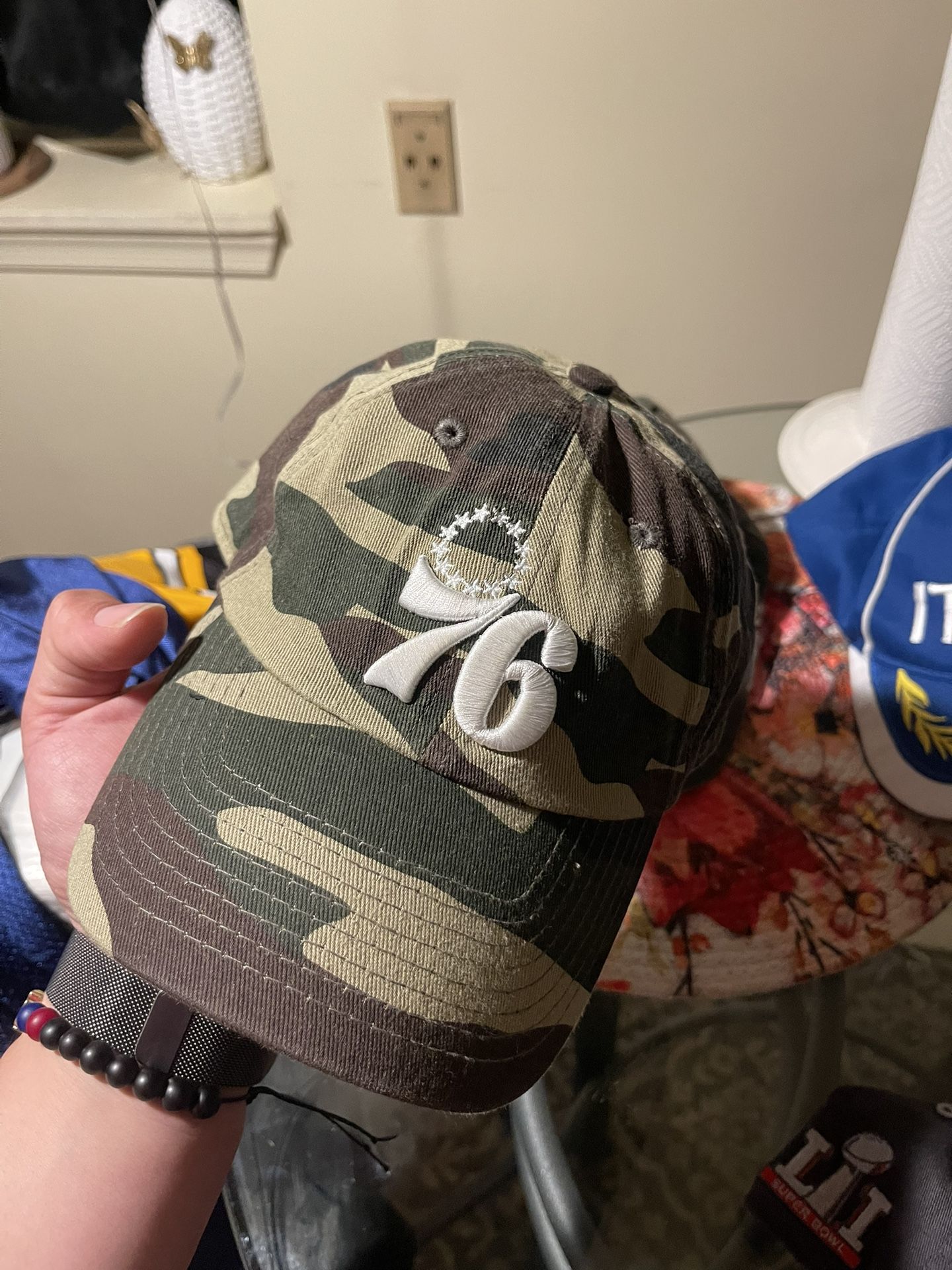 76ers Hat Camo