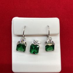 925 Sterling Silver Earrings With Charm Available On Special Price 